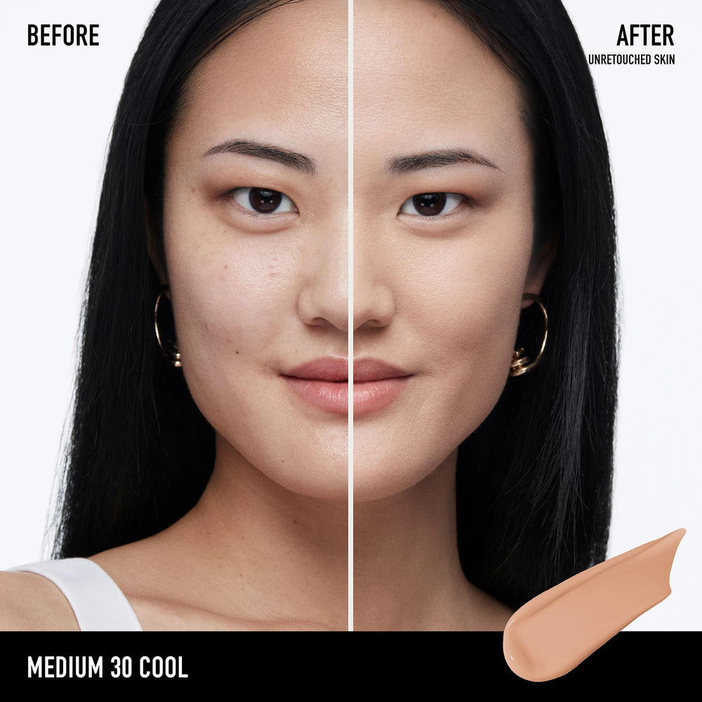 BarePro swatches demonstrate a broad shade range.