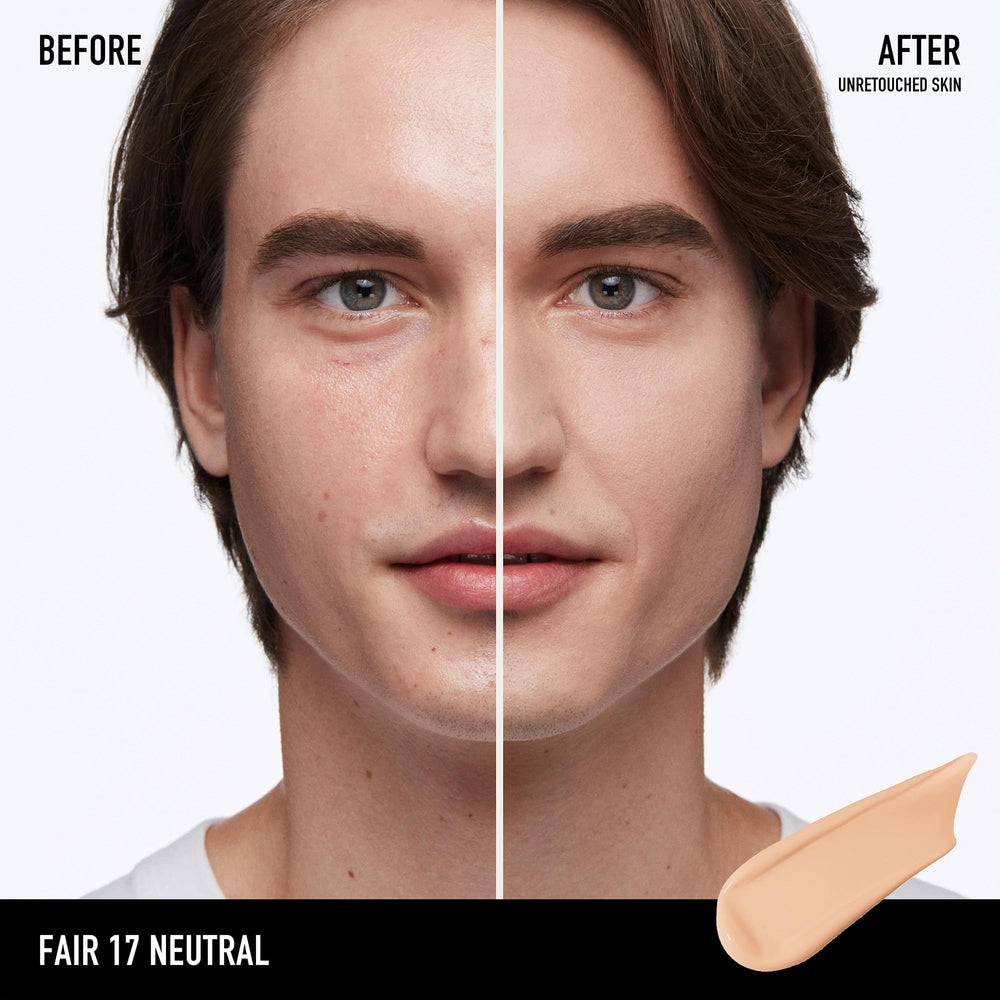 Bareminerals Barepro matte finish on skin appears natural and undetectable