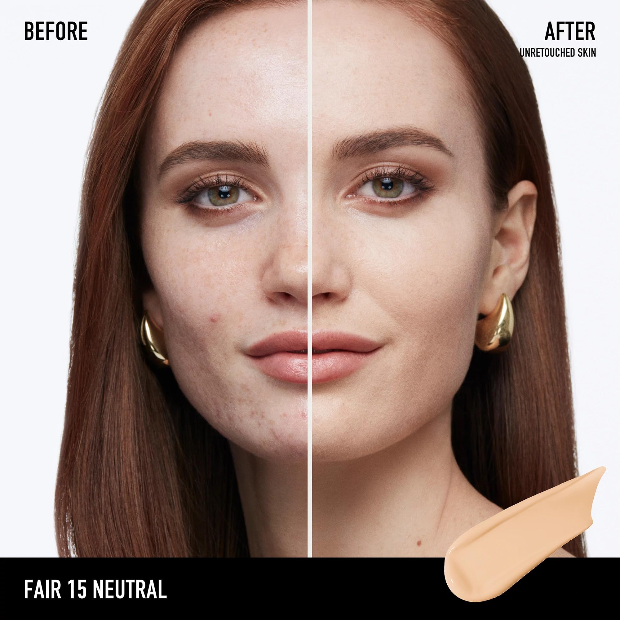 BarePro swatch demonstrates true color and full coverage