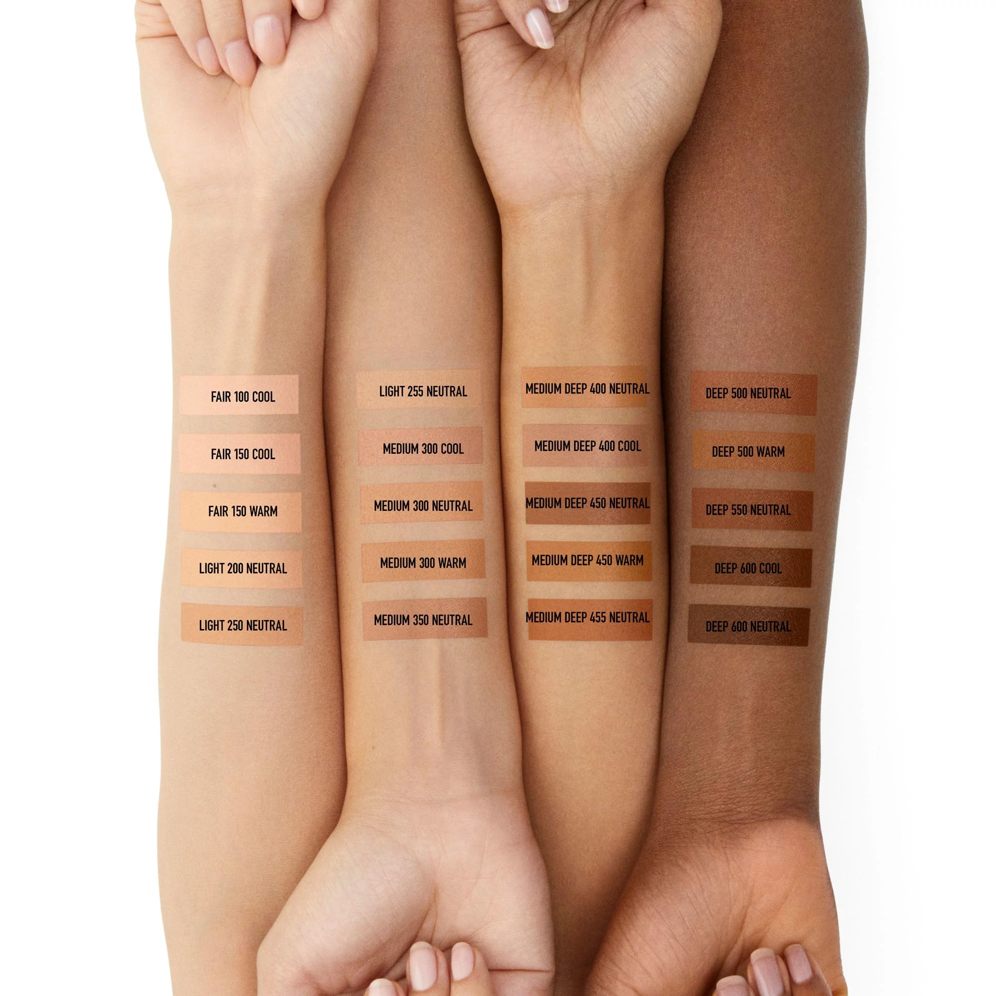BareMinerals BAREPRO natural matte finish on skin close-up