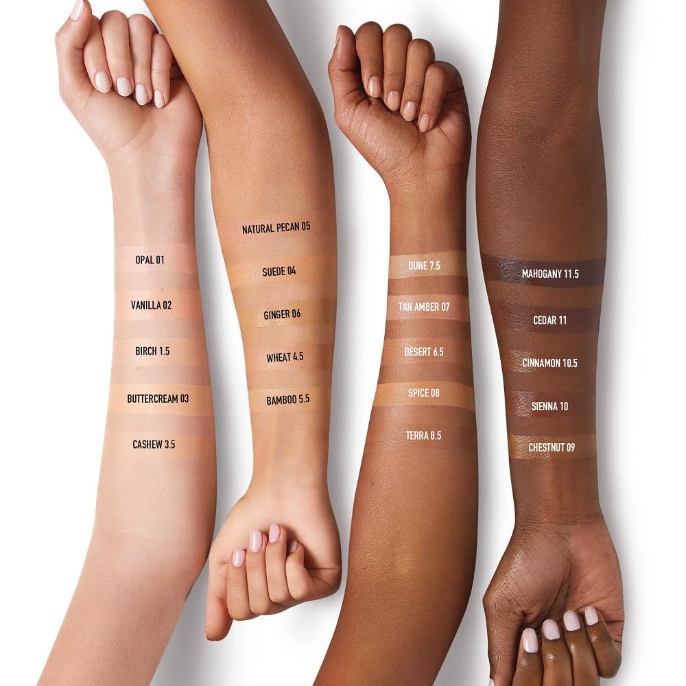 bareMinerals Complexion Rescue Olive-Derived Squalane nourishes skin.