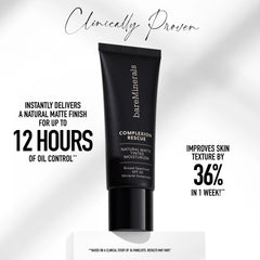 BareMinerals Complexion Rescue SPF 30 mineral sunscreen infographic