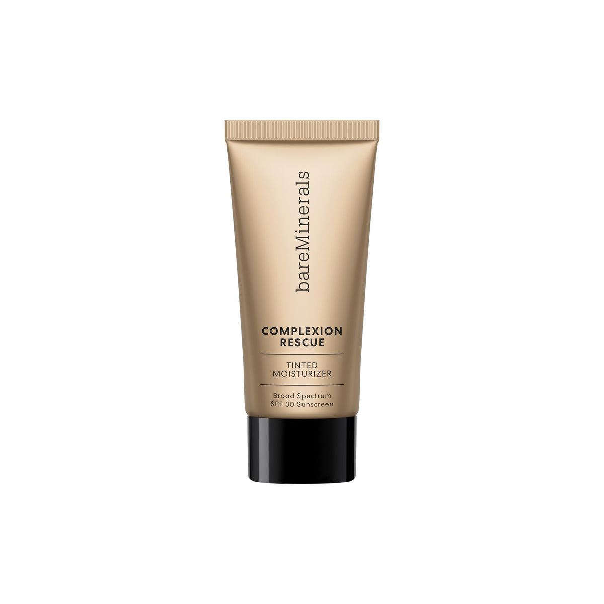 BareMinerals Complexion Rescue SPF 30 bottle highlights hydration for dry skin.