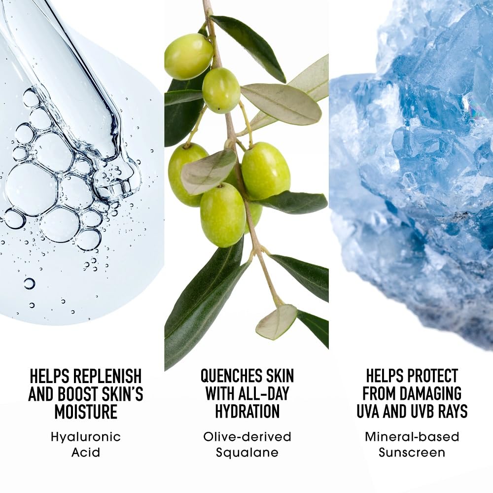 bareMinerals Complexion Rescue olive-derived squalane delivers all-day hydration.