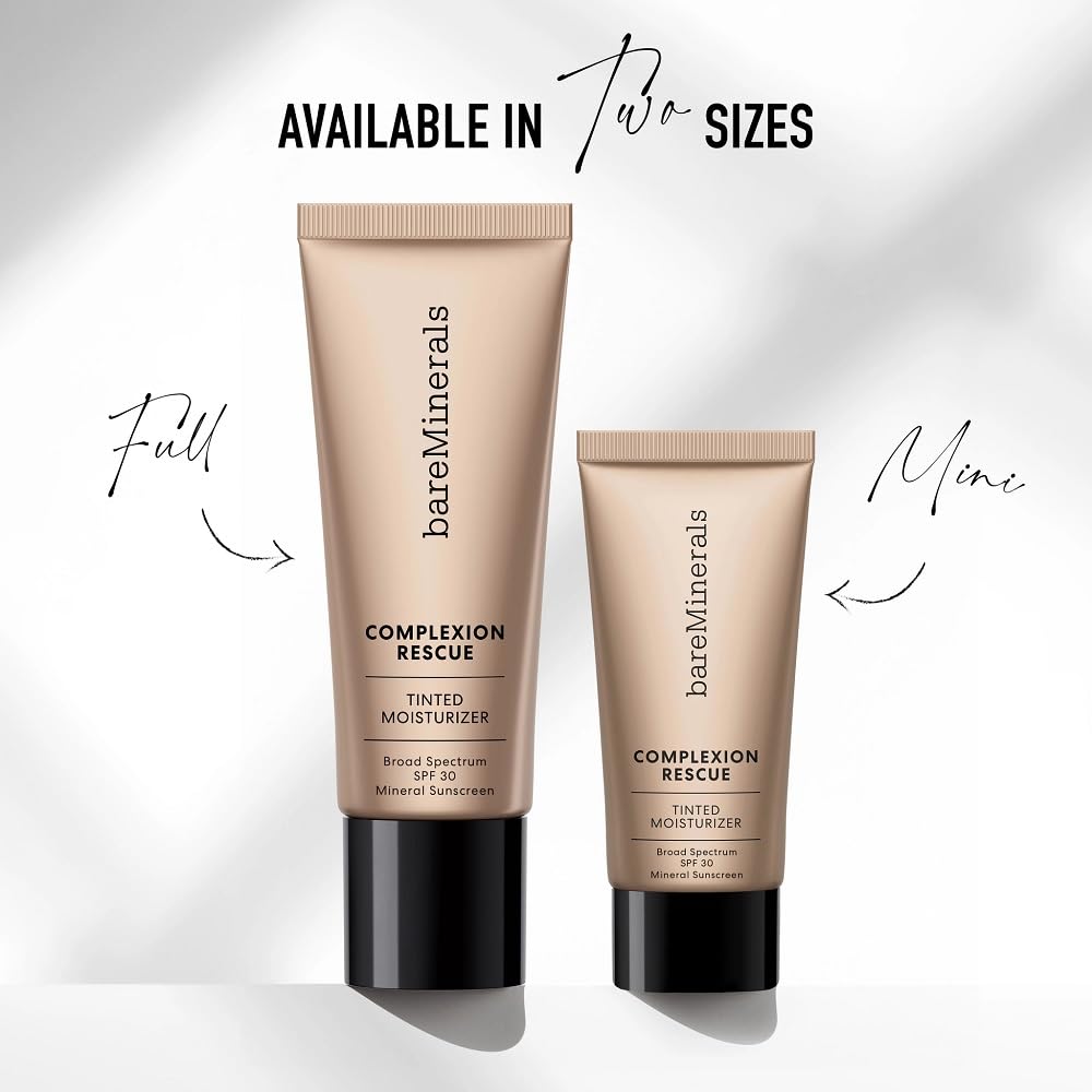 bareMinerals Complexion Rescue suits dry, normal, and combination skin for natural glow.