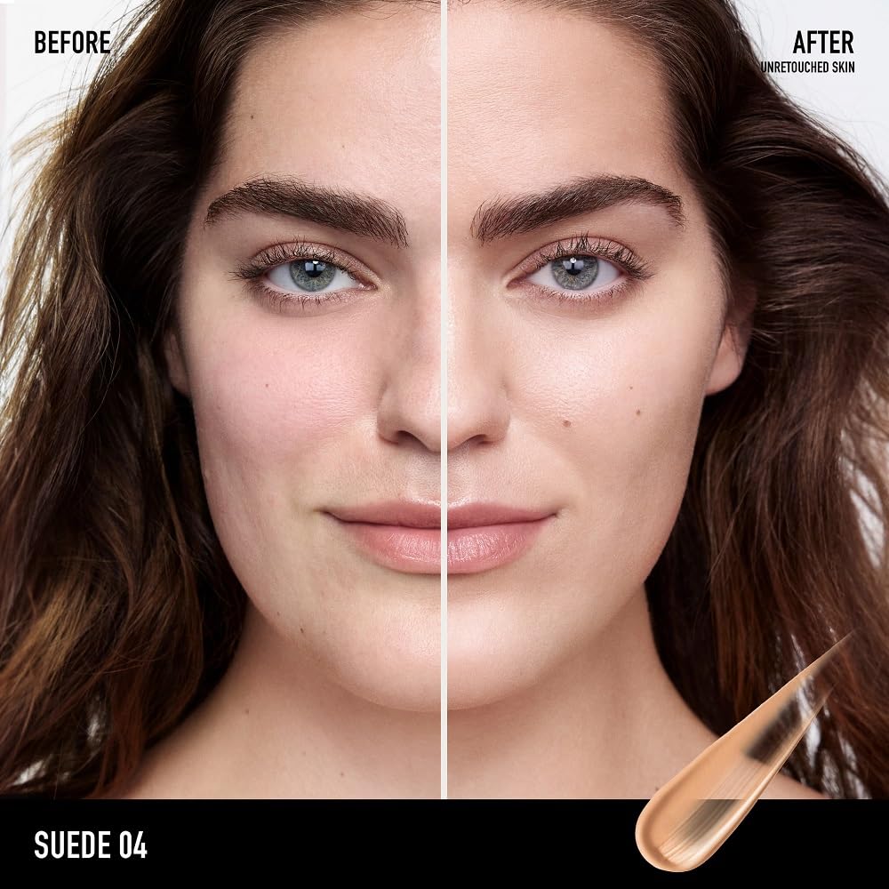 bareMinerals Complexion Rescue texture close-up showing creamy, light-weight finish.