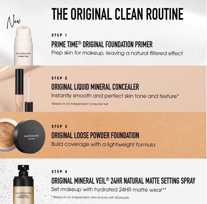 bareMinerals Deluxe dermatologist-tested foundation safe for sensitive skin