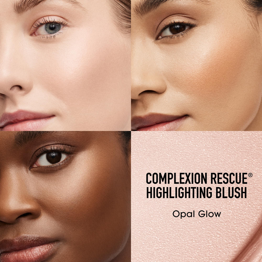 bareMinerals dual-shade gel-cream palette blends seamlessly for radiant, versatile cheek color.