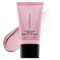 bareMinerals Highlighting Blush duo palette open showing creamy gel-cream texture for radiant color