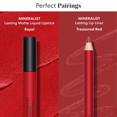bareMinerals Mineralist moisture-locking formula close-up hints at softer lips.