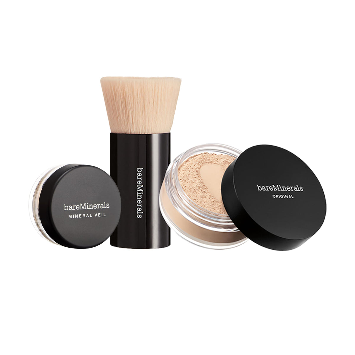 bareMinerals Original Loose Foundation SPF 15 in Medium Beige, breathable, luminous finish