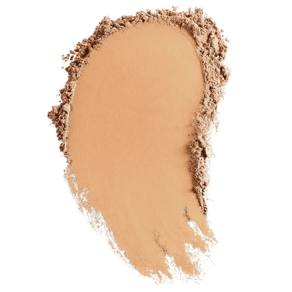 bareMinerals Original Loose Powder Foundation being swirled for buildable coverage
