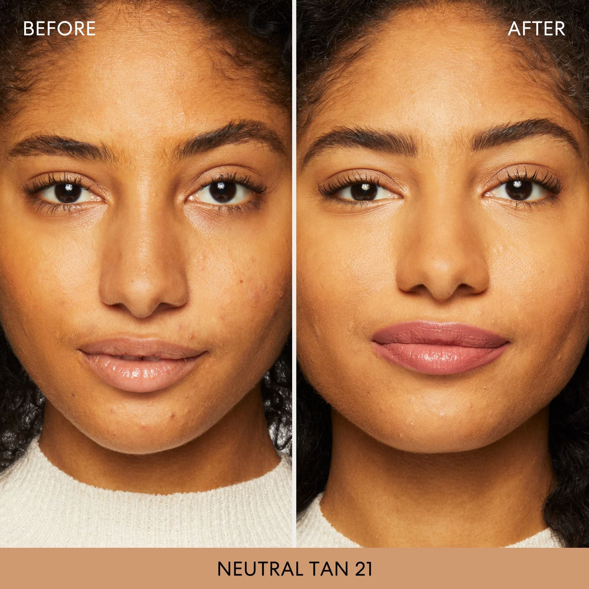 bareMinerals Original Matte Foundation packaging closeup highlighting vegan ingredients