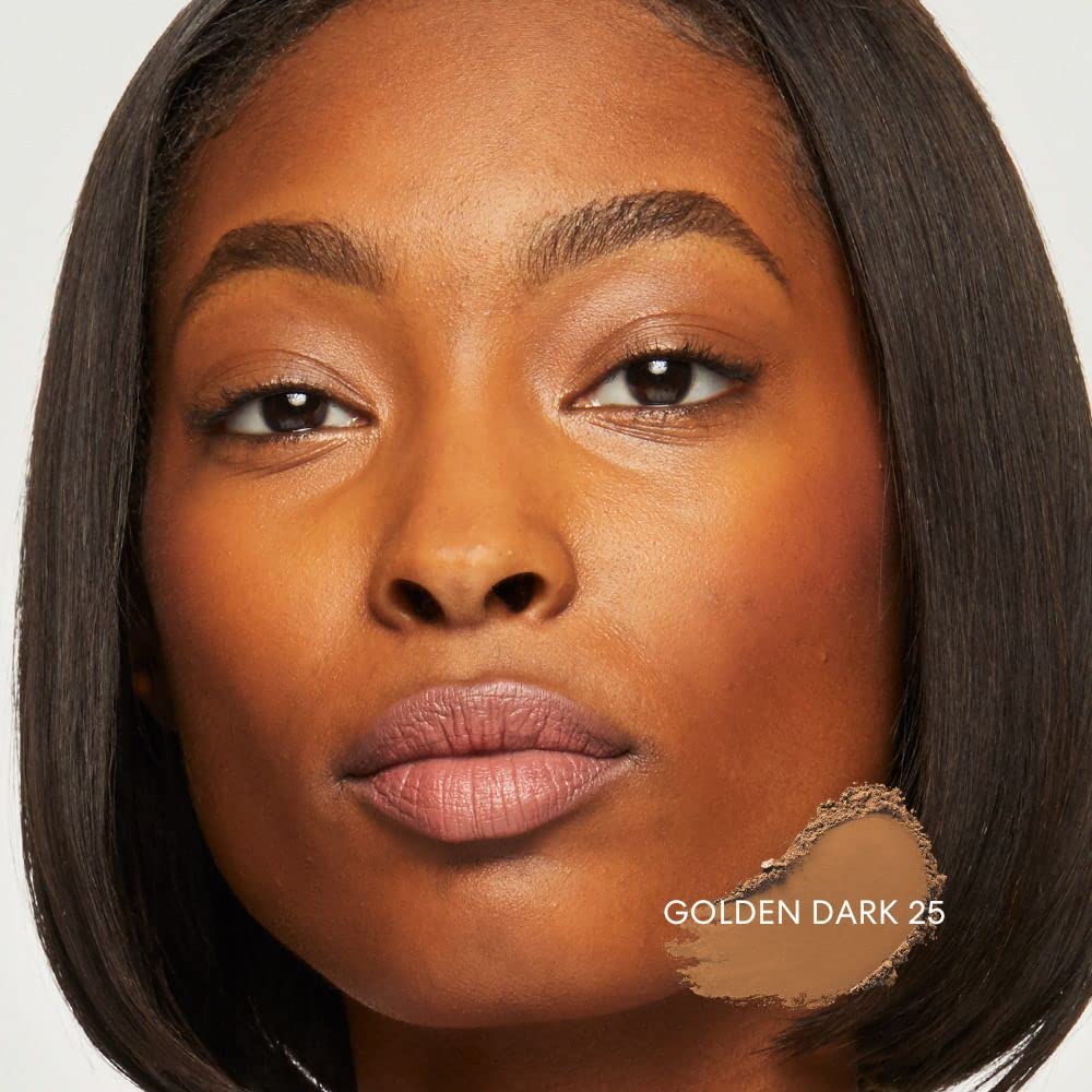 bareMinerals Original Matte Foundation SPF 15 label on bottle highlights sun protection