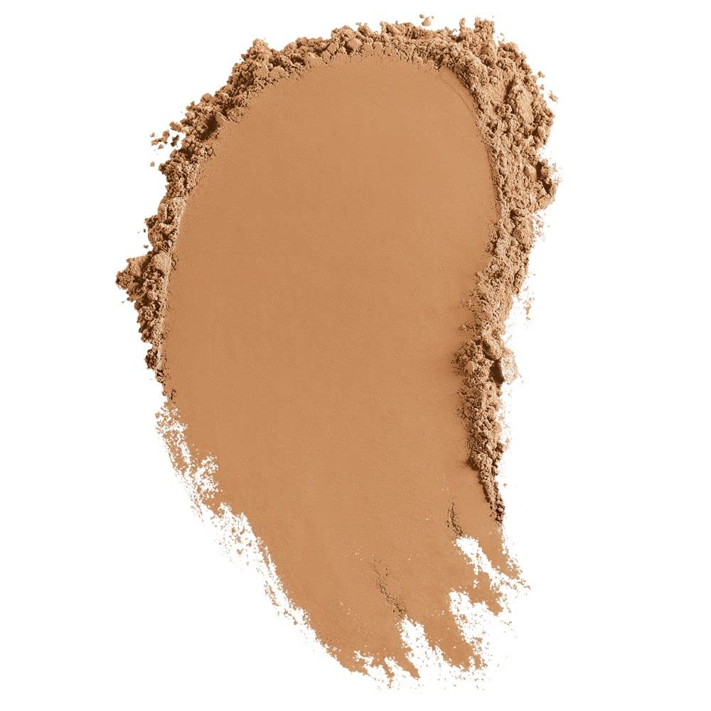 bareMinerals Original Matte Foundation swatch demonstrating oil control with matte finish