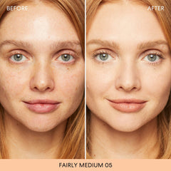 BareMinerals Original Matte foundation packaging close-up with vegan-friendly branding.