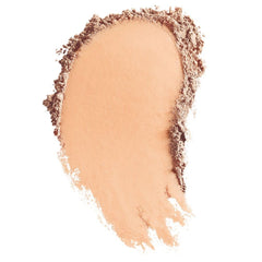 BareMinerals swatch in 06 Neutral Ivory shows natural coverage.