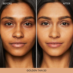 bareMinerals Original Matte Foundation close-up texture indicates oil control potential in daylight