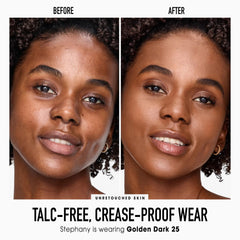 bareMinerals Original pressed powder SPF 15 swatches fair show sheer-to-buildable coverage