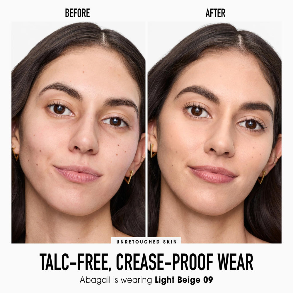 bareMinerals Original pressed powder swatches natural tones for adaptable coverage