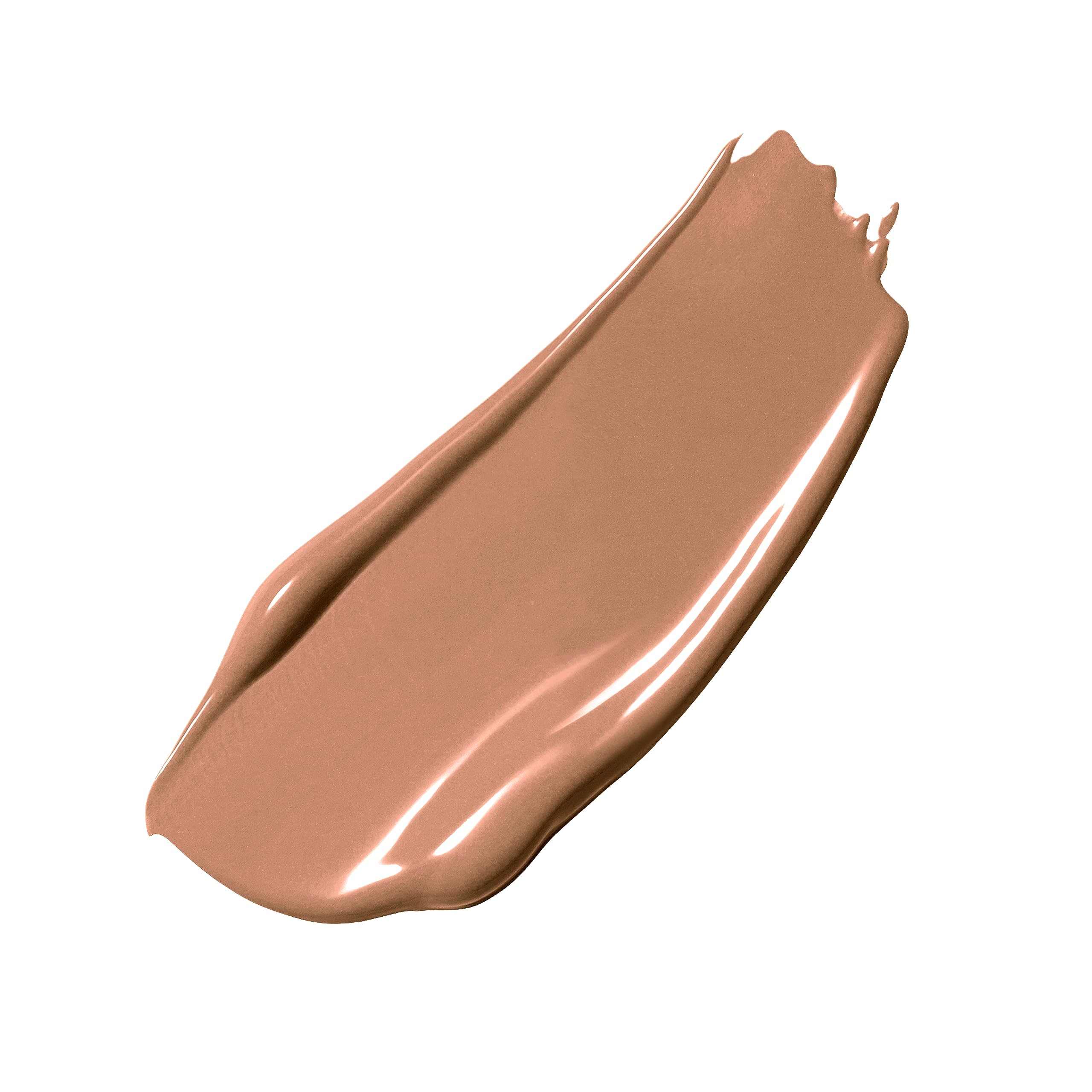 BareMinerals Original Serum Radiant texture close-up highlights silky finish and medium coverage.