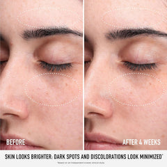 Close-up of Vitamin C and rainbow seaweed ingredients