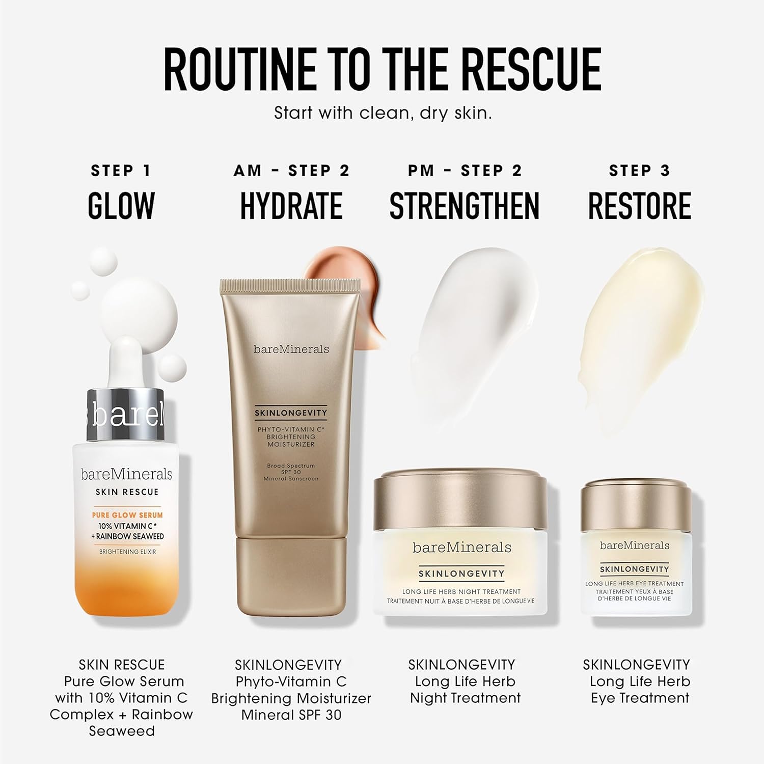 Vegan and cruelty-free claim with the serum