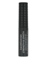 bareMinerals Strength & Length Brow Gel angled applicator applying buildable tint on brows
