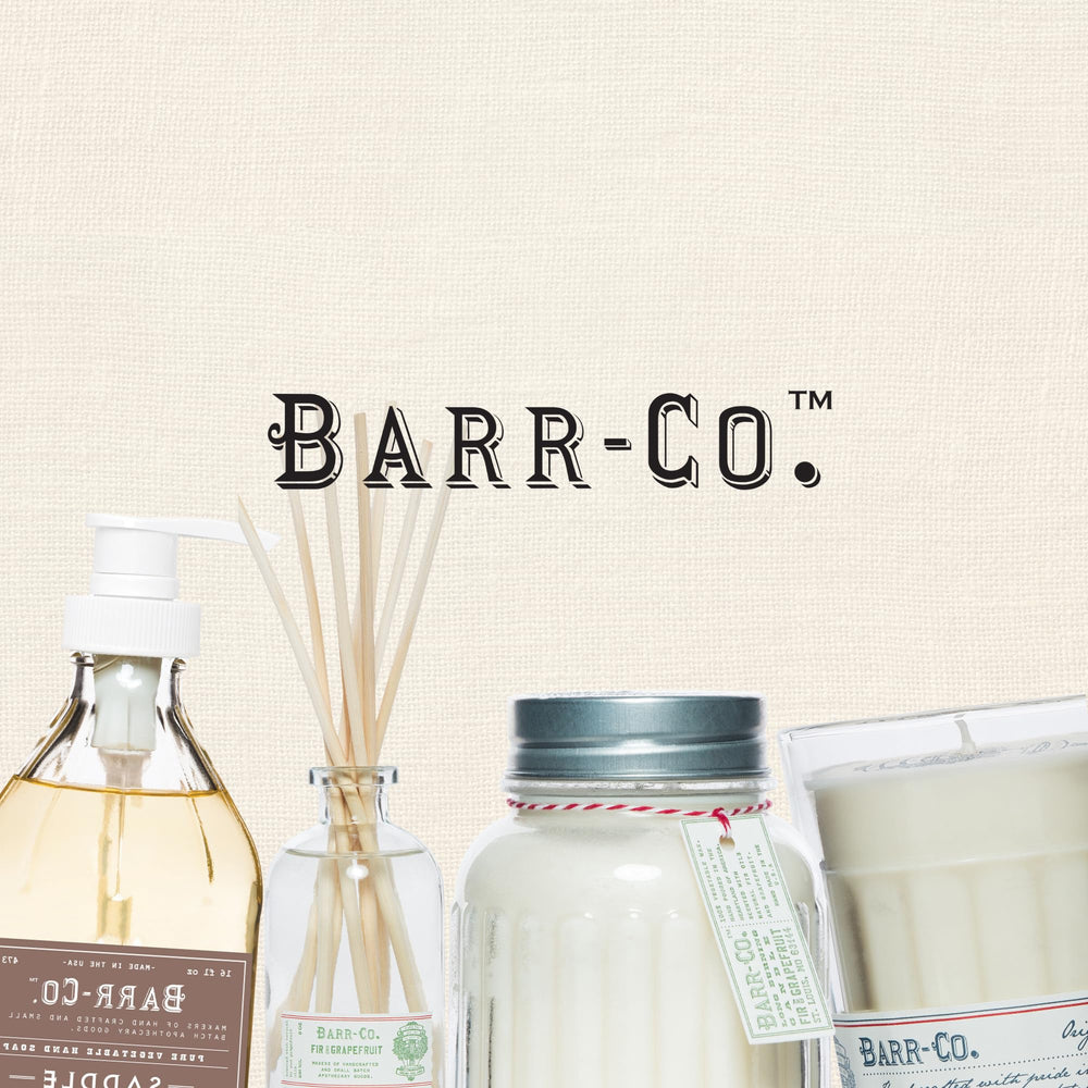 Barr-Co Americana-inspired packaging evokes heritage self-care rituals.