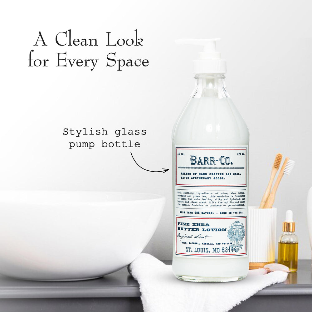 BARR-CO glass-bottle-giftable packaging adds stylish decor