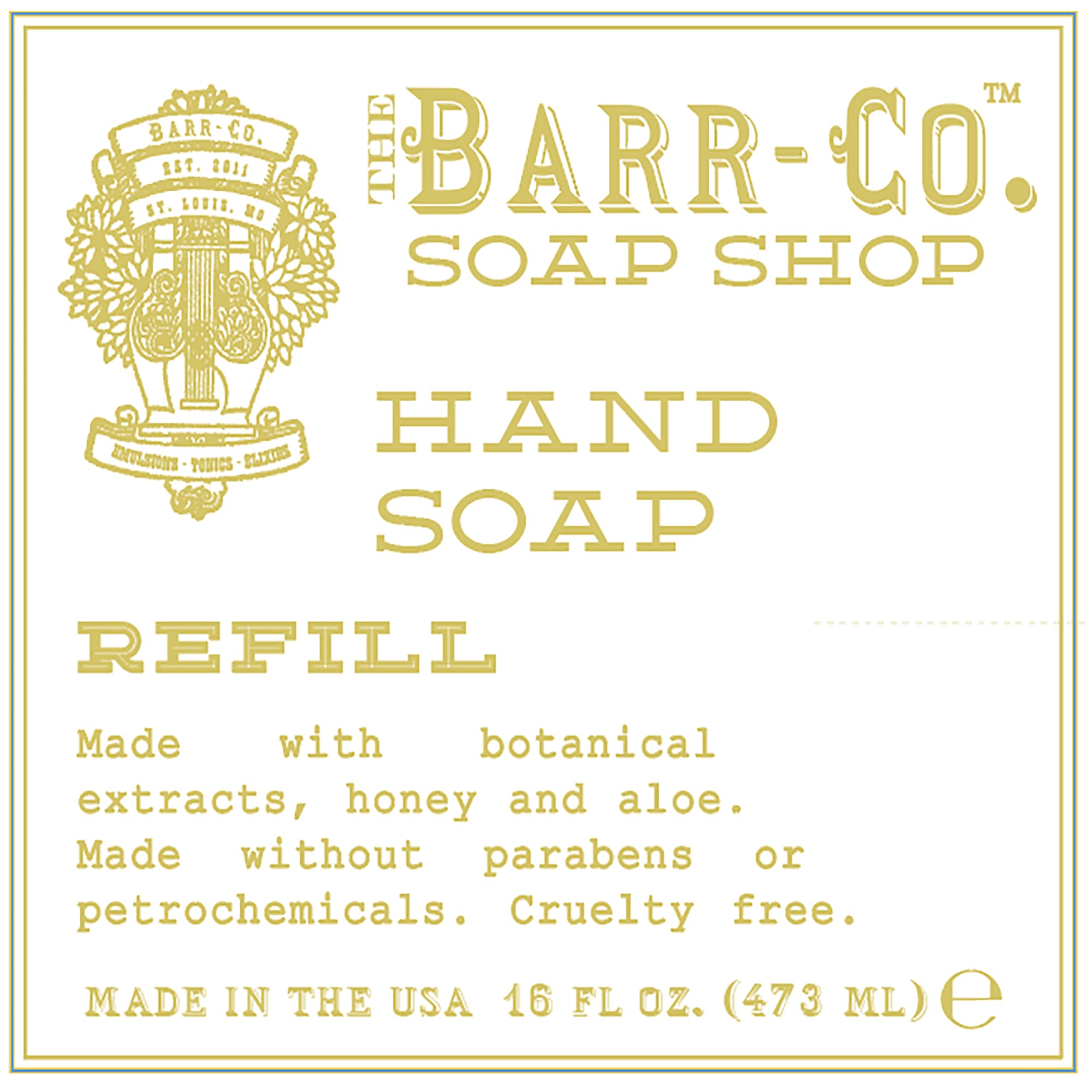 USA-made Barr-Co bottle emphasizes craftsmanship and quality
