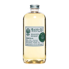 BARR-CO Honey Mint Hand Soap Refill bottle with fresh mint impression and clean label