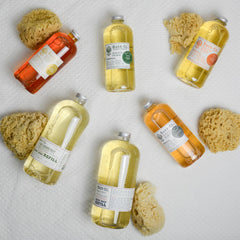 BARR-CO Sugar & Cream foamy-lather close-up suggests moisturizing cleansing.