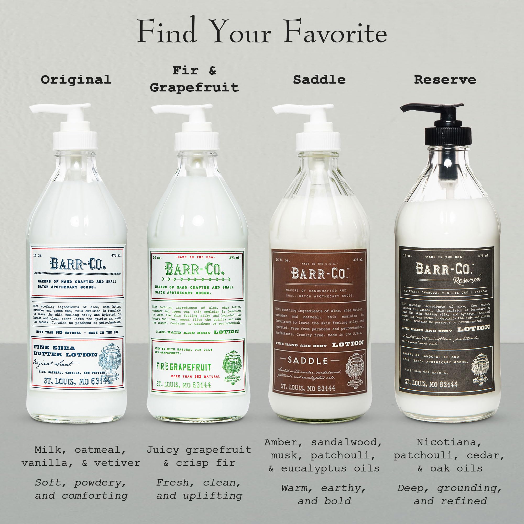 Plant-based vegan ingredients seen in BARR-CO formula close-up