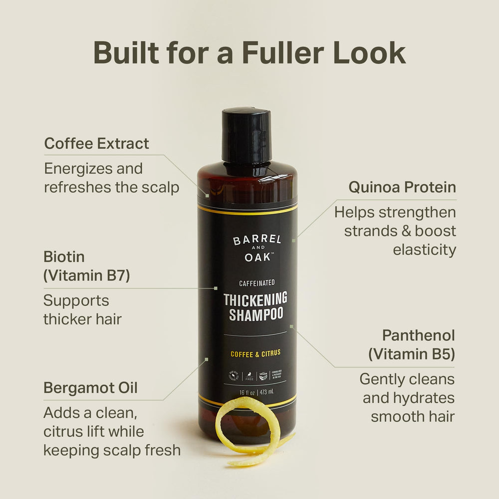 Barrel & Oak conditioner bottle offers lightweight daily hydration