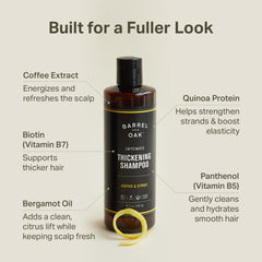 Barrel & Oak conditioner bottle offers lightweight daily hydration