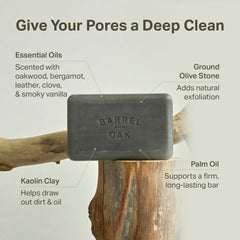 Barrel & Oak walnut shell powder texture closeup showcasing gentle scrubbing action