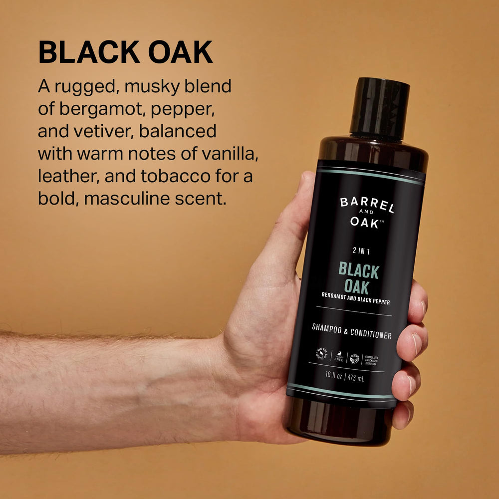 Barrel & Oak vegan cruelty-free label signals ethical grooming choice