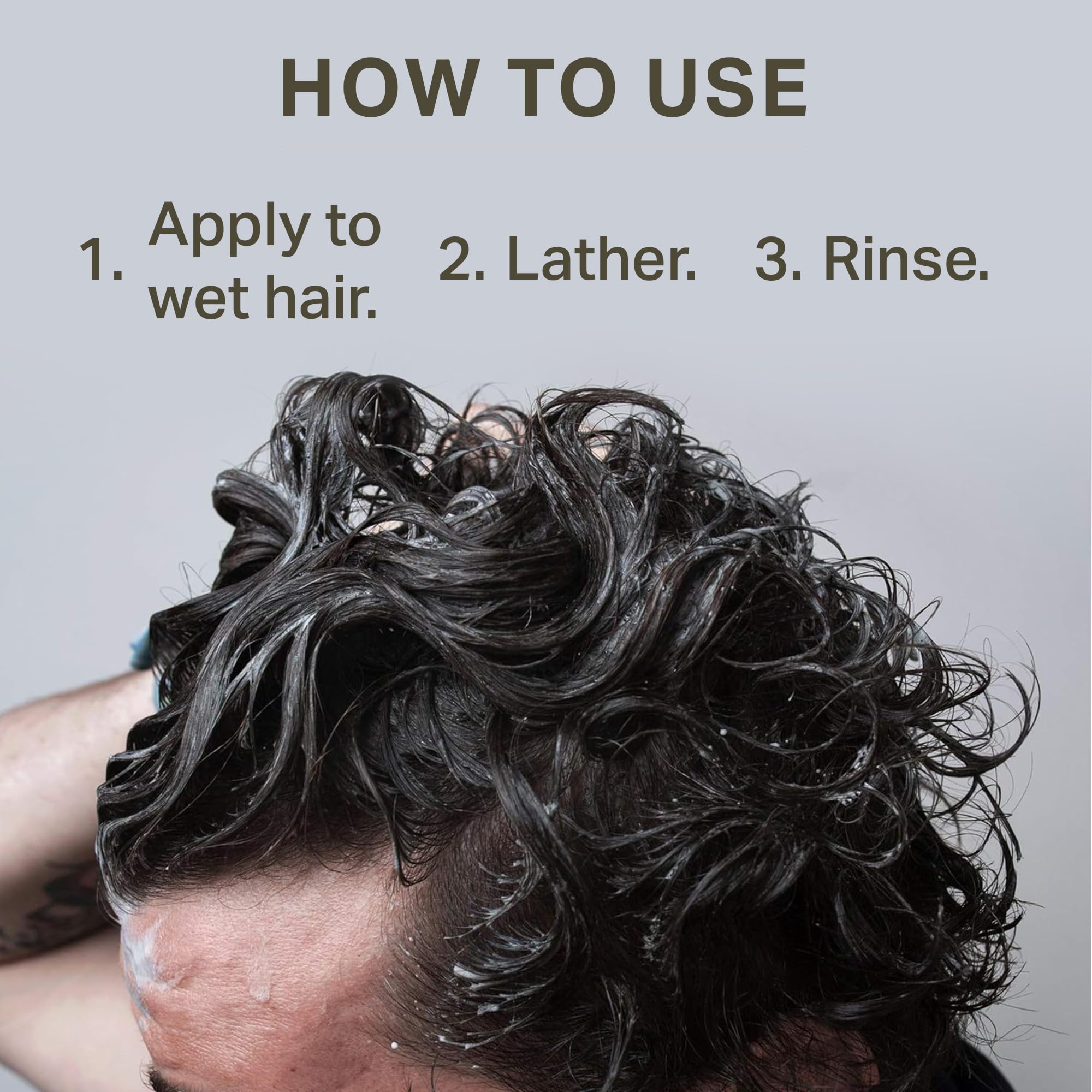 Barrel & Oak vitamin B5 nourishes hair for healthier feel.