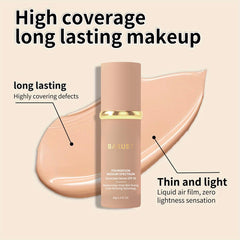 BARUBT color-sensing beads swatch showing shade transformation for a seamless complexion.
