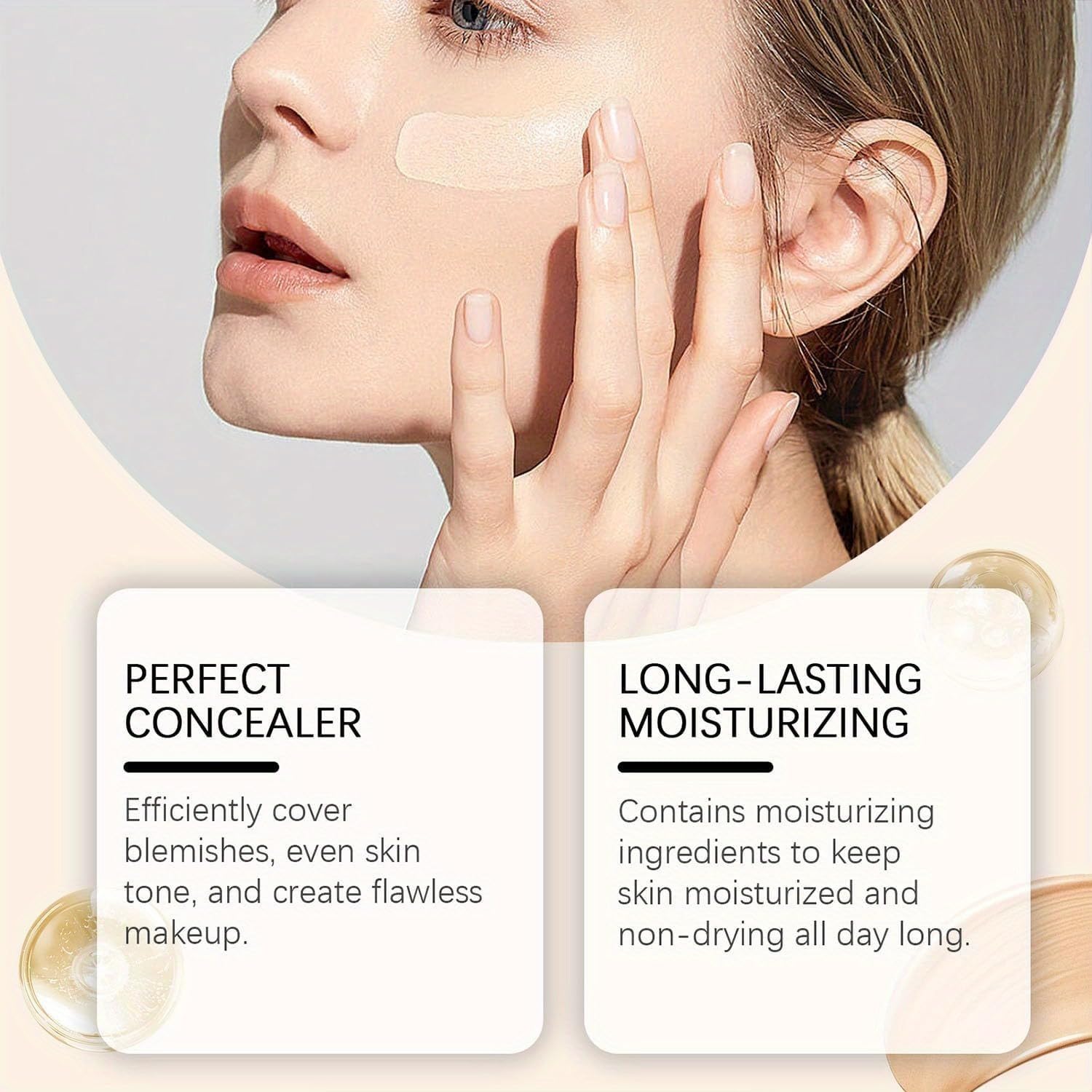 BARUBT natural-looking finish creates a fresh makeup look without heaviness.