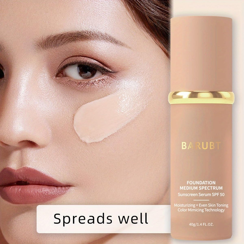 BARUBT vegan blending sponge included for easy, even application.