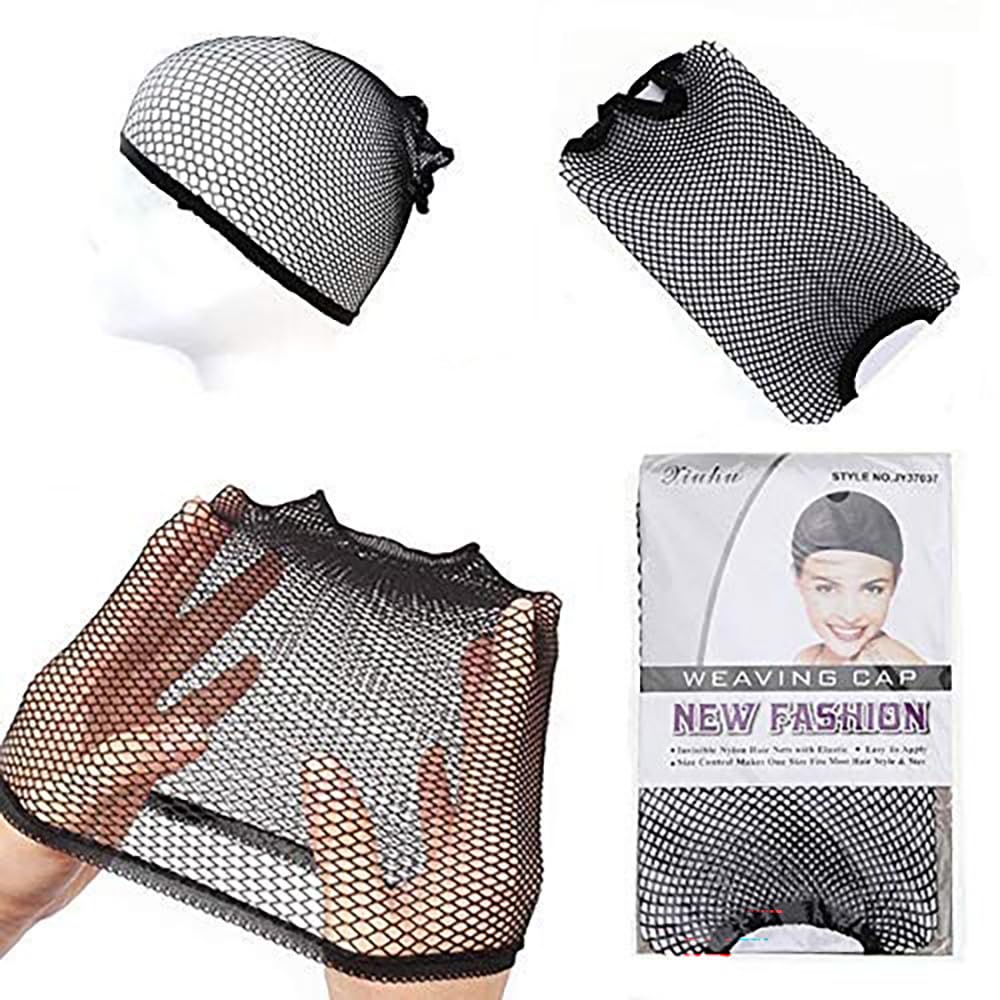 Baruisi adjustable cap wig for comfortable, secure fit.