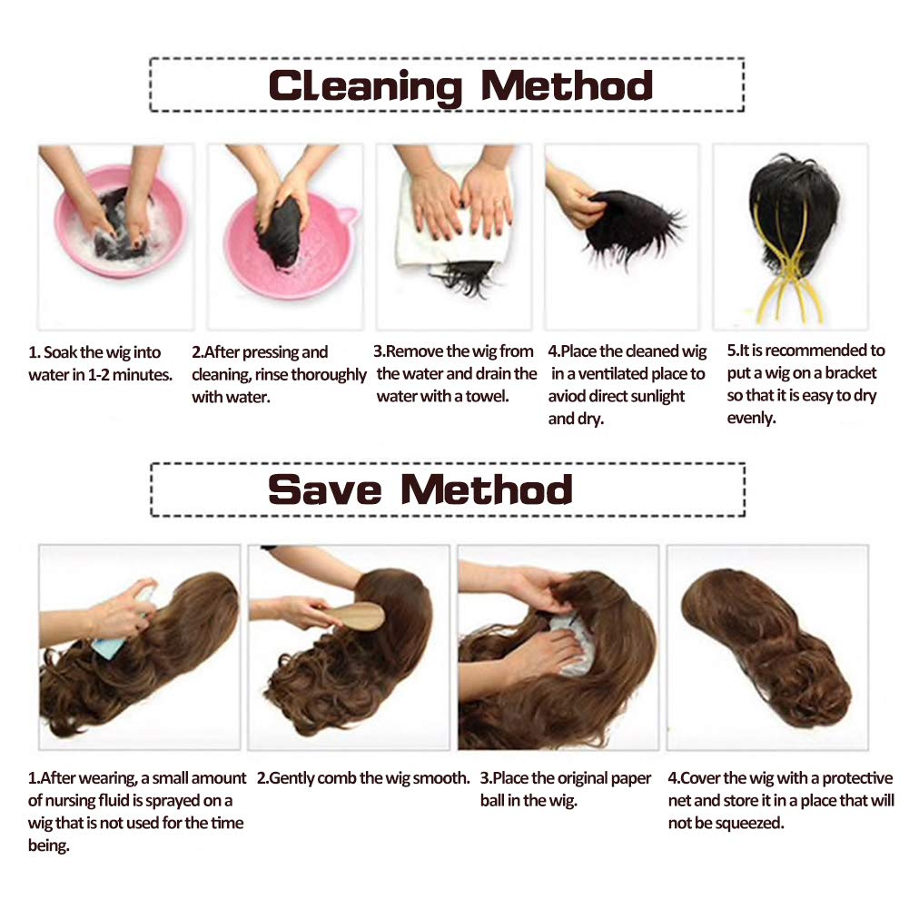 Baruisi free wig cap included for convenient styling setup.