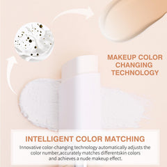 Barvena long lasting wear swatch showing even coverage