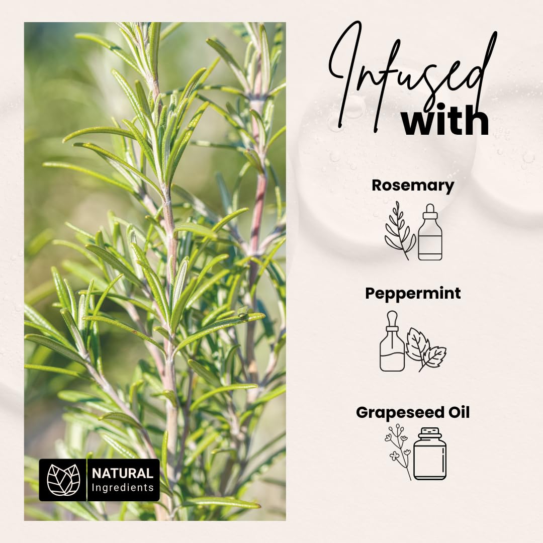 Bask and Lather grapeseed oil bottle showcasing natural hair nourishment