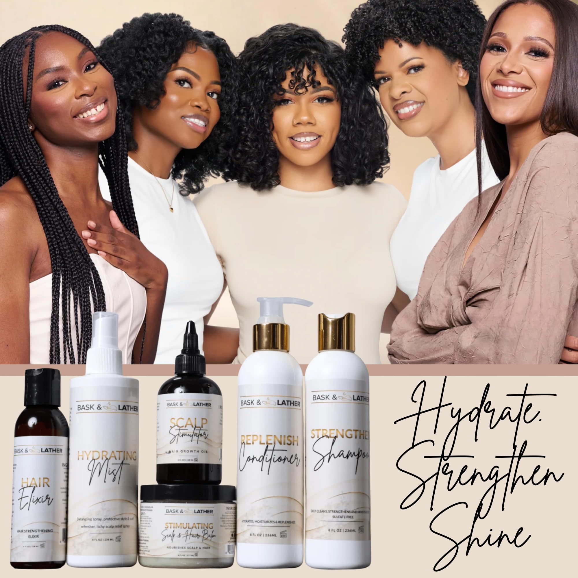8 oz Replenish conditioner on bathroom shelf ready for use.