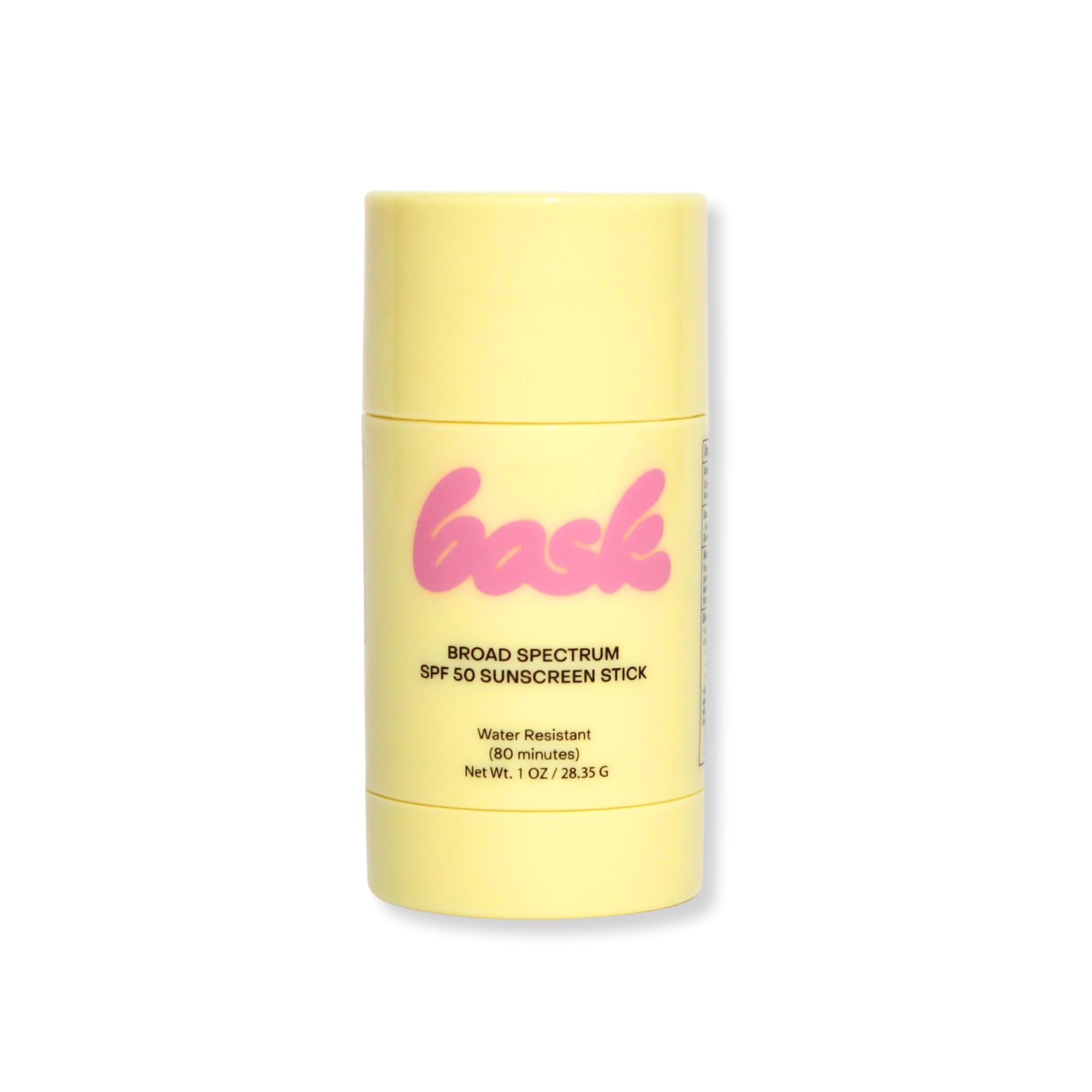 Bask SPF 50 sunscreen stick for face and lips with quick protection on the slopes