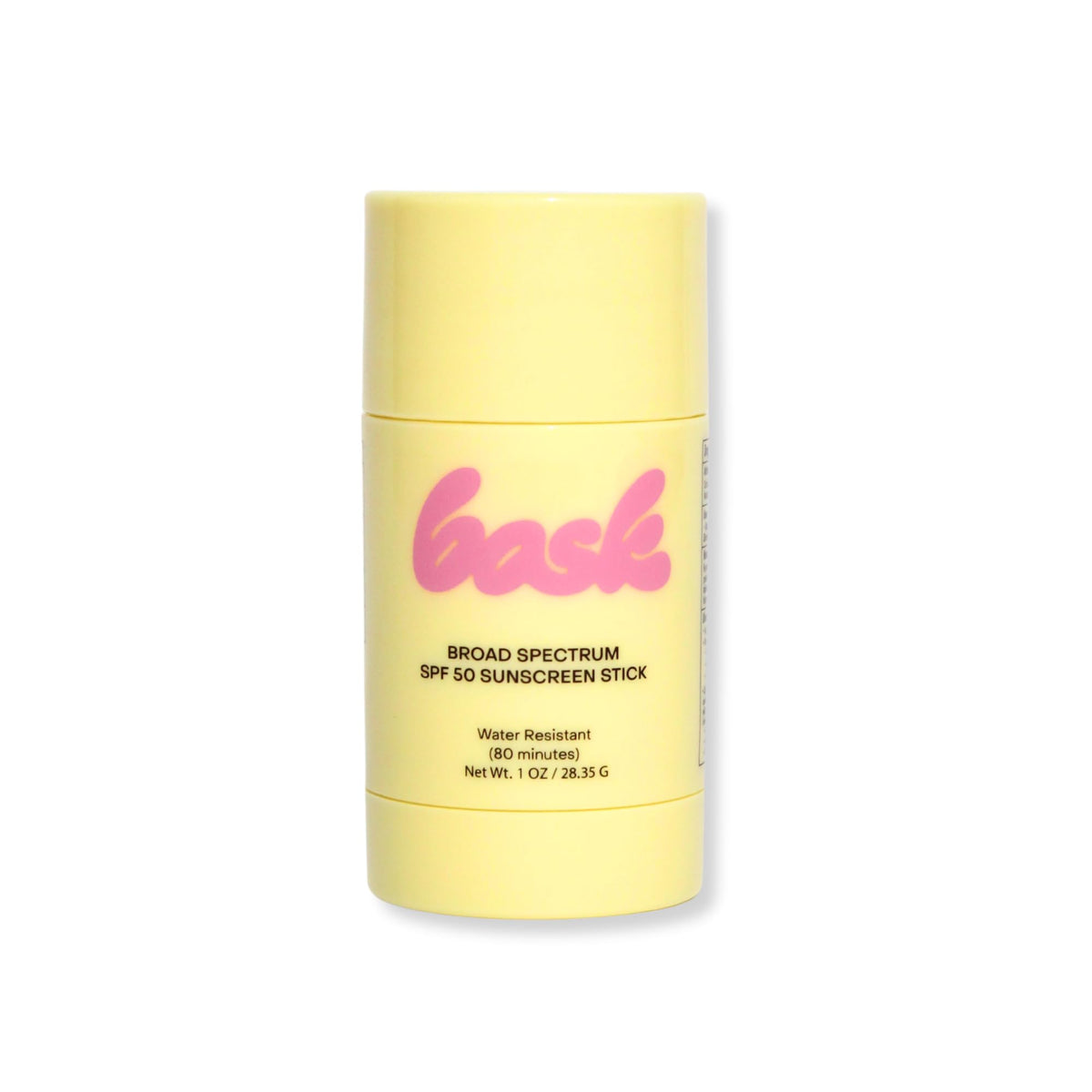 Bask SPF 50 sunscreen stick for face and lips with quick protection on the slopes