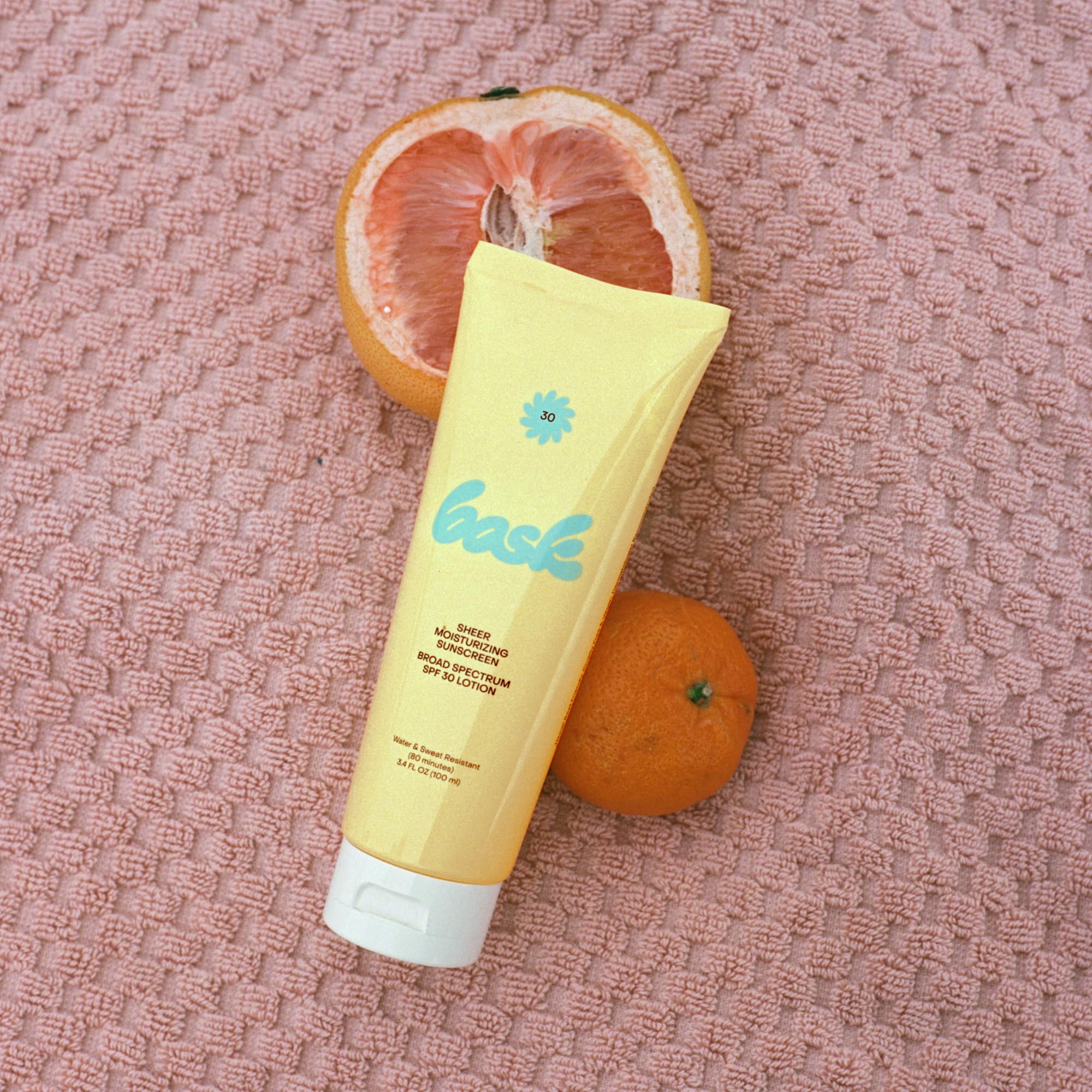 Bask Suncare SPF30 no-white-cast proves sheer, invisible coverage
